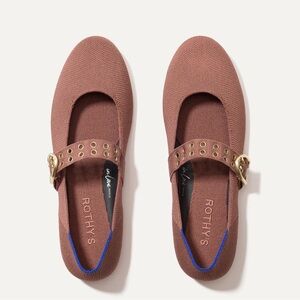 Ballet Buckle Mary Jane in Hazelnut. NWT. Size 9